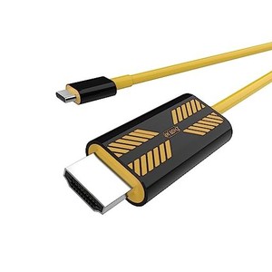 GUROYI USB TYPE C HDMI 変換ケーブル 4K@60HZ 2M接続ケーブル タイプC TO HDMI THUNDERBOLT3 4 ケーブル対応IPHONE 15/IPHONE 15 PRO/MA