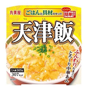 丸美屋 レンジで簡単! 天津飯 ごはん付き 305G×6個