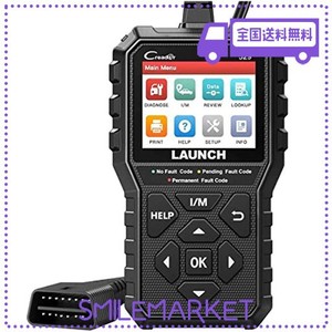 LAUNCH CR529 OBD2 バッテリー式 診断機 日本語 自動車故障診断機 BMW ベンツ,トヨタ,日産,スズキなど多車種に対応 スキャンツール 故障