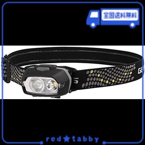 GENTOS(ジェントス) LED ヘッドライト 小型 軽量81G 単4電池式 300ルーメン 防水 オーヴァ VA-05D 楕円形の照射面