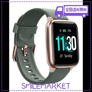 GANRIVER スマートウォッチ 万歩計 腕時計型 レディース IPHONE アンドロイド対応 SMART WATCH WOMEN HD画面 長持ちバッテリー 多種類運