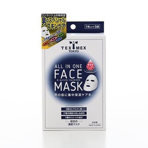 テックスメックス オールインワンフェイスマスク 5袋入り 【シート状美容マスク】