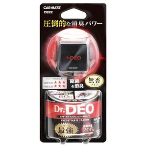 カーメイト(CARMATE) 車用 除菌消臭剤 ドクターデオ DR.DEO プレミアム エアコン取付 無香 安定化二酸化塩素 8G D222