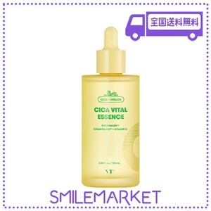 VTCOSMETICS(ブイティコスメテックス) VT CICA バイタル エッセンス 100ML 保湿 敏感肌 乾燥肌 スキンケア シカ ビタミン ゆずビタミン 