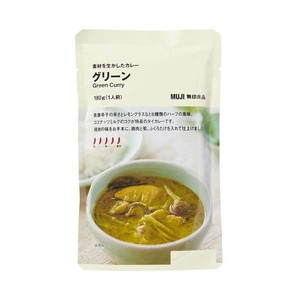 MUJI 無印良品 素材を生かしたカレー グリーン 180G(1人前) 82909210