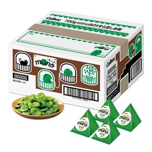 MIINO(ミーノ) カルビー BOX そら豆しお味 700G EC限定 大容量 小分け 個包装 お菓子 おやつ おつまみ 間食そら豆