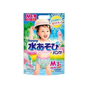 ユニ・チャーム ムーニー水あそびパンツ女の子用Ｍ ３枚