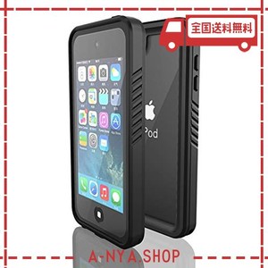 ipod touch 7 防水ケース dingxin 指紋認証対応 防水 防雪 防塵 耐震 耐衝撃 ip68防水規格 ipod touch 6/5 兼用 防水ケース 防水カバー 