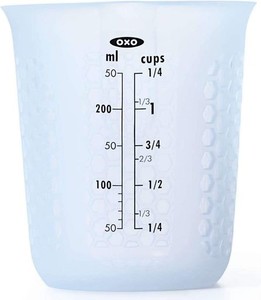 OXO(オクソー) 計量カップ 電子レンジ対応 シリコン メジャーカップ 小 250ML