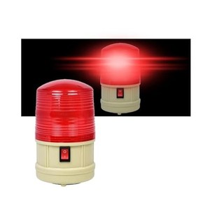 HAPPYKAU LED警告灯 回転灯 マグネット式電池式回転式警告灯 非常ライト 回転・点滅 ストロボライト作業灯 配線不要 緊急用 工業用信号ラ