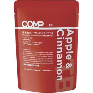 COMP POWDER TB APPLE&CINNAMON V.1.0 (V.1.0 400KCAL) 完全食 プロテイン たんぱく質 食物繊維 ビタミン ミネラル ポリフェノール