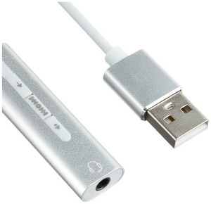 SSA SERVICE 4極3.5MMステレオミニ(メス) → USB A(オス) 変換ケーブル [ スマホ用イヤホン&マイクをPCで使用可能 ] ST35-UAFS