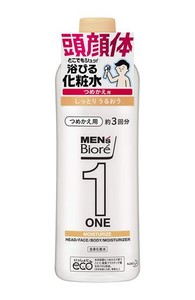 メンズビオレ ワン (ONE) 全身化粧水 スプレー しっとりうるおうタイプ つめかえ用 340ML 《 髪 ・ 顔 ・ 体 に使える 全身用化粧水 》