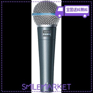 SHURE シュア ダイナミック ボーカル・マイクロホン : スーパーカーディオイド/ボーカル/ライブ BETA 58A-J【国内正規品/メーカー保証2年