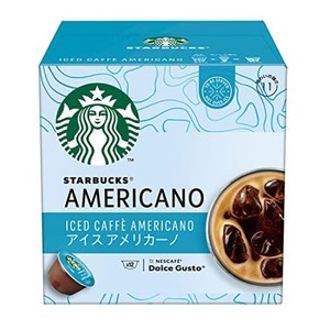 スターバックス アイス アメリカーノ ネスカフェ ドルチェ グスト 専用カプセル 12P