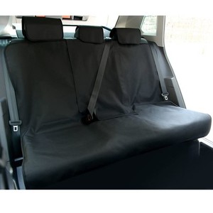 TANYOOカーシートカバー 防水シートカバー 後席用 軽/普通車適用 リアシート ずれにくい PVCコーティング エプロンタイプ シートベルド対