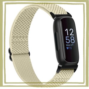 [TUMPCEZ] ストレッチナイロンスマートウォッチベルトFITBIT INSPIRE 3/FITBIT INSPIRE 2/FITBIT INSPIRE/FITBIT INSPIRE HR/FITBIT ACE 