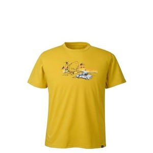 [ミレー] 登山用Tシャツ ドライブ & クライム Tシャツ ショートスリーブ DRIVE & CLIMB TS SS M メンズ MUSTARD L