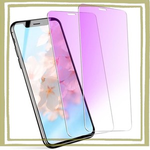 【ブルーライトカット】 IPHONEX/IPHONEXS/IPHONE11PRO ガラスフィルム ブルーライト 液晶保護フィルム アイホンX/アイホンXS / アイホン