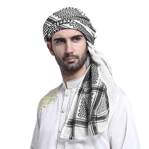 BAO CORE (BAOXINJP) イスラム ターバン ファション 軽量 頭巾 おしゃれ ヘアバンド 薄手 アラブ コスチューム ヘッドバンド コスプレ イ