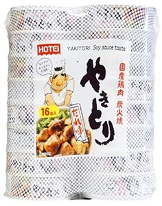 ホテイフーズ やきとり 缶 たれ味 75G X 16P 長期保存 備蓄 非常食 おつまみ