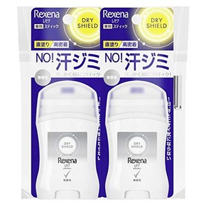 【医薬部外品】REXENA(レセナ) ドライシールド パウダースティック 無香性 本体 セット 20G (X 2) 制汗剤