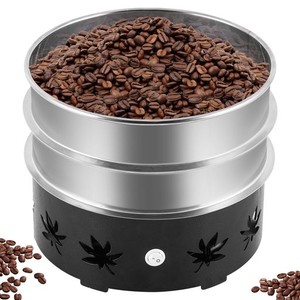 JIAWANSHUN コーヒークーラー コーヒー豆クーラー コーヒー焙煎冷却機 コーヒー焙煎冷却 COFFEE BEANS COOLER 二重のザルに付き 500G 業