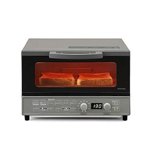 アイリスオーヤマ トースター オーブントースター 4枚焼き 生トースト極上トースト ふんわりもっちり 焼き色選択1200W 温度調節機能(80~2