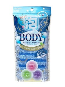 サンファブレス 泡BODYウォッシングタオル かため