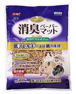 [GEX]小動物用床材ハムキュート消臭ペーパーマットお徳用700G