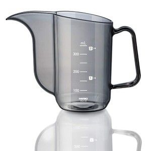 HARIO(ハリオ) V60ドリップケトル・エアー 実用容量350ML 透明ブラック 計量 ポット 日本製 VKA-35-TB