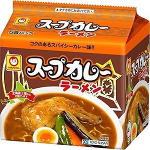 マルちゃん スープカレーラーメン 5食パック ... (5)