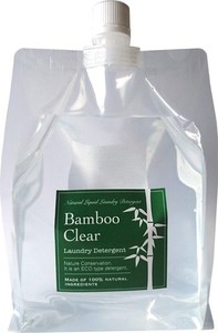 竹洗剤 バンブークリア BAMBOO CLEAR（1L 詰替用）天然成分100％ 無添加 洗濯 掃除 食器洗い機