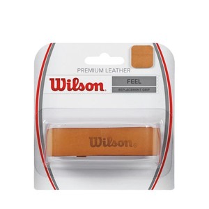 WILSON(ウイルソン) テニス リプレースメントグリップ PREMIUM LEATHER GRIP(プレミアムレザーグリップ) 1個入り WRZ420100 ウィルソン