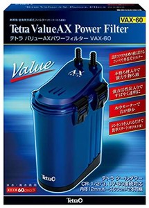 テトラ (TETRA) 水槽 バリューAXパワーフィルターVAX60 (適合水槽60ＣＭ以下) アクアリウム 熱帯魚 メダカ 金魚