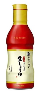 キッコーマン食品 キッコーマン 味わい贅沢生しょうゆ 330ML ×3本