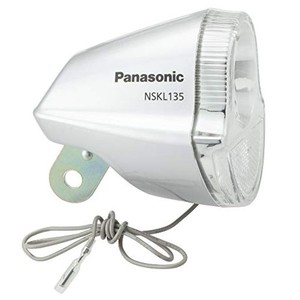 パナソニック(panasonic) ledハブダイナモ専用ライト [nskl135-s] 足も灯 グレー nskl135-s自転車