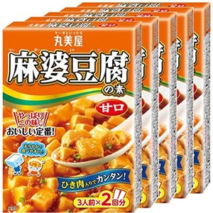 丸美屋食品工業 麻婆豆腐の素 甘口 162G×5個