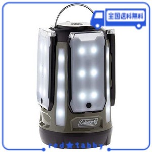 【AMAZON.CO.JP限定】コールマン(COLEMAN) ランタン クアッドマルチパネルランタン LED 乾電池式 約800ルーメン オリーブ 2000036678