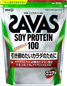 明治 ザバス(savas) ソイプロテイン100 ココア味 900g