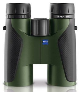 ZEISS 双眼鏡 TERRA ED 8X42 ダハプリズム式 8倍 42口径 EDレンズ タフ&軽量 完全防水 グリーン 653535