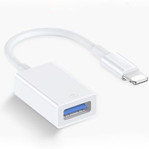 2023新版【USB3.0 MFI認証】IPHONE USB 変換アダプタ LIGHTNING USBカメラアダプタ IPHONE 変換アダプタ 双方向 データ転送 写真/音声フ