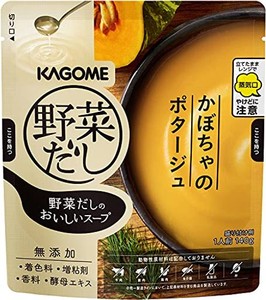 カゴメ 野菜だしのおいしいスープ かぼちゃのポタージュ 140G×5袋