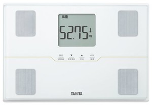 タニタ 体重 体組成計 50G ホワイト BC-315 WH 自動認識機能付き/立掛け収納OK