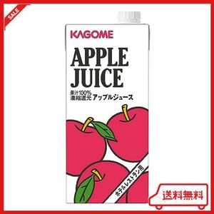 カゴメ りんごジュース ホテル レストラン用 1L 1000ML 6本 業務用