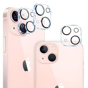 IPHONE 13 / IPHONE 13 MINI レンズフィルム 【 3枚セット- 日本旭硝子 】 アイフォン 13 カメラフィルム アイフォン13 MINI レンズ保護