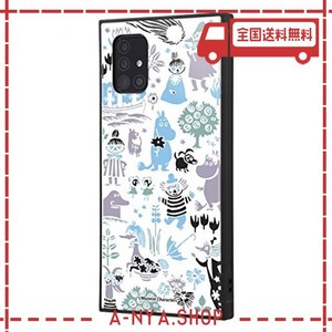 イングレム GALAXY A51 5G ケース 耐衝撃 カバー KAKU ムーミン MOOMIN パターン_2