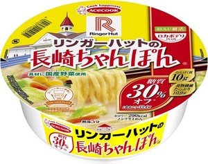 エースコック ロカボデリPLUS リンガーハットの長崎ちゃんぽん 糖質オフ 85G ×12個