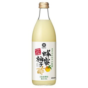 キッコーマン食品 蜂蜜柚子酢 500ML お酢飲料 ビネガードリンク 飲むお酢