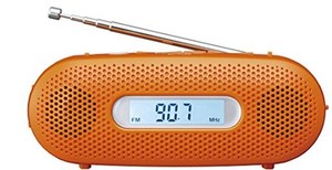 パナソニック FM-AM 2バンドレシーバー オレンジ RF-TJ20-D